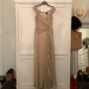 Gold formal gown